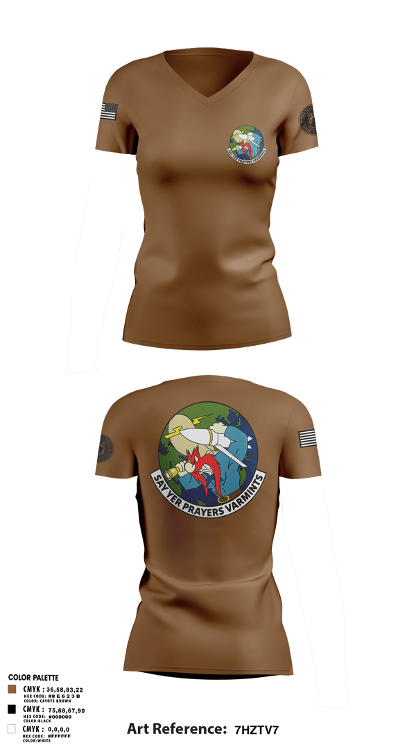 Womens Short Sleeve Vneck Shirt, 20th Intelligence Squadron, Air Force, Teamtime, Team time, sublimation, custom sports apparel, team uniforms, spirit wear, spiritwear, sports uniforms, custom shirts, team store, custom team store, fundraiser sports, apparel fundraiser