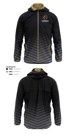 Windbreaker, Lynnwood High School Cross Country, Cross Country, Teamtime, Team time, sublimation, custom sports apparel, team uniforms, spirit wear, spiritwear, sports uniforms, custom shirts, team store, custom team store, fundraiser sports, apparel fundraiser