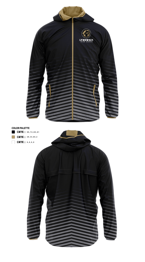 Windbreaker, Lynnwood High School Cross Country, Cross Country, Teamtime, Team time, sublimation, custom sports apparel, team uniforms, spirit wear, spiritwear, sports uniforms, custom shirts, team store, custom team store, fundraiser sports, apparel fundraiser
