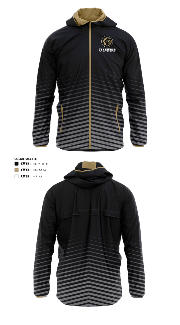 Windbreaker, Lynnwood High School Cross Country, Cross Country, Teamtime, Team time, sublimation, custom sports apparel, team uniforms, spirit wear, spiritwear, sports uniforms, custom shirts, team store, custom team store, fundraiser sports, apparel fundraiser