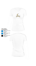 Caviliers 40995481 Women's Short Sleeve V-neck Shirt - 18