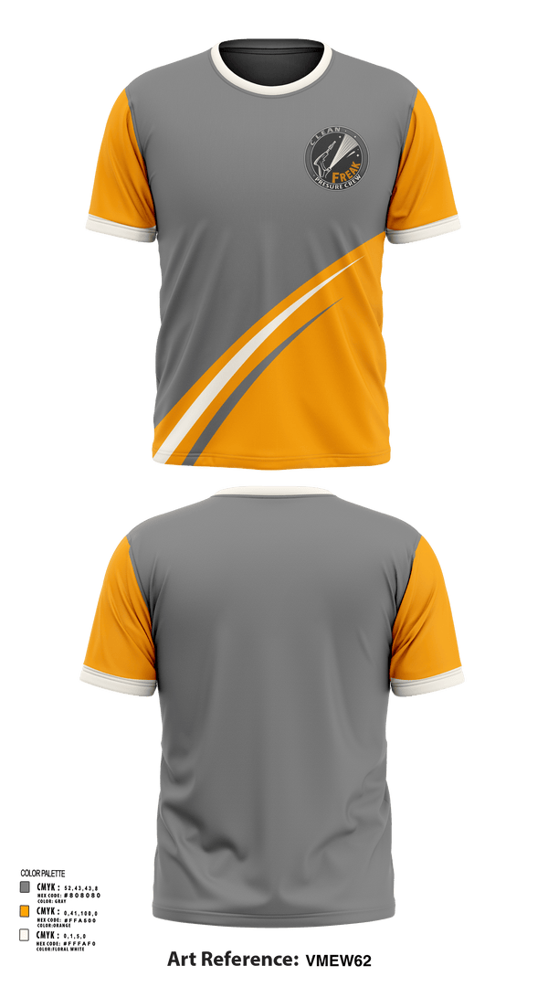 Short Sleeve Performance Shirt, Clean Freaks, , Teamtime, Team time, sublimation, custom sports apparel, team uniforms, spirit wear, spiritwear, sports uniforms, custom shirts, team store, custom team store, fundraiser sports, apparel fundraiser