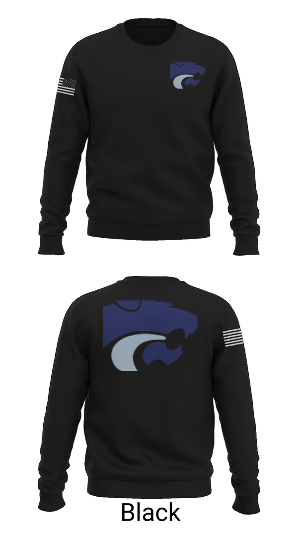 Crew Neck Sweatshirt, DEPEW WILDCATS, Bowling, Teamtime, Team time, sublimation, custom sports apparel, team uniforms, spirit wear, spiritwear, sports uniforms, custom shirts, team store, custom team store, fundraiser sports, apparel fundraiser