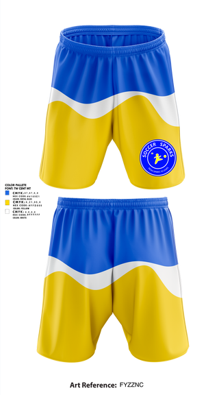 Athletic Shorts With Pockets, Soccer Sparks, Men's Soccer, Teamtime, Team time, sublimation, custom sports apparel, team uniforms, spirit wear, spiritwear, sports uniforms, custom shirts, team store, custom team store, fundraiser sports, apparel fundraiser