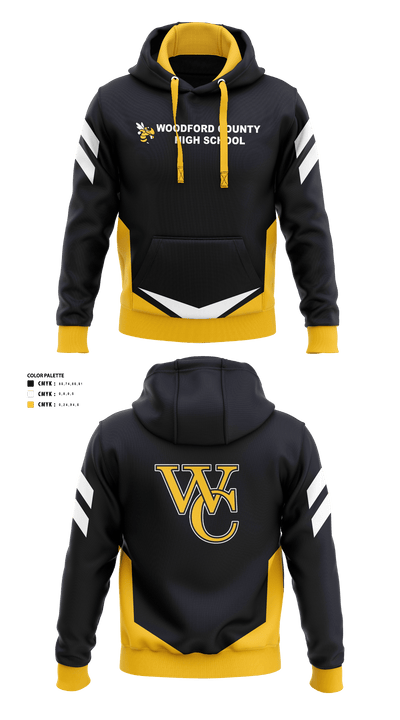 Woodford County High School Golf 78348992 Hoodie - 40
