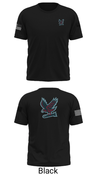 Short Sleeve Performance Shirt, Hawksquad, Air Force, Teamtime, Team time, sublimation, custom sports apparel, team uniforms, spirit wear, spiritwear, sports uniforms, custom shirts, team store, custom team store, fundraiser sports, apparel fundraiser