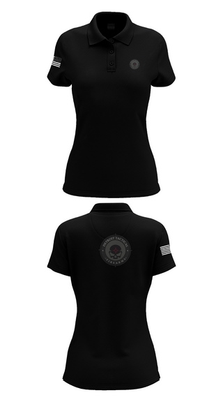Womens Short Sleeve Performance Polo, Detroit Tactical Firearms, , Teamtime, Team time, sublimation, custom sports apparel, team uniforms, spirit wear, spiritwear, sports uniforms, custom shirts, team store, custom team store, fundraiser sports, apparel fundraiser