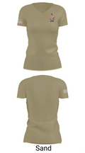 1 SOS 89040666 Women's Short Sleeve V-neck Shirt - 88