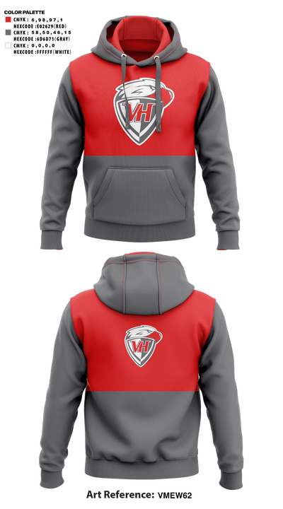 Van Horn High School Cheer 17868436 Hoodie - 41