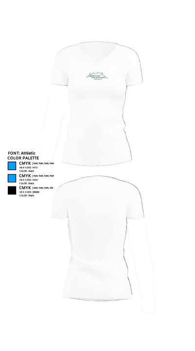 Anderson Tent&Event LLC 85798221 Women's Short Sleeve V-neck Shirt - 18