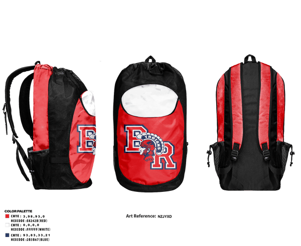 Gear Bag, Bridgewater-Raynham Regional High School Volleyball, Women's Volleyball, Teamtime, Team time, sublimation, custom sports apparel, team uniforms, spirit wear, spiritwear, sports uniforms, custom shirts, team store, custom team store, fundraiser sports, apparel fundraiser