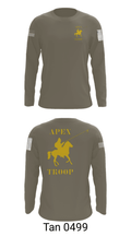 Alpha Troop, 1-221 CAV 34469039 Long Sleeve Performance Shirt - 63