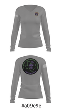SMPD Mental Health Unit 50608252 Women's Long Sleeve V-neck Shirt - 7