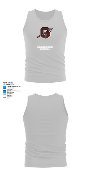 Tank Top, Ganado High School Basketball, Women's Basketball, Teamtime, Team time, sublimation, custom sports apparel, team uniforms, spirit wear, spiritwear, sports uniforms, custom shirts, team store, custom team store, fundraiser sports, apparel fundraiser