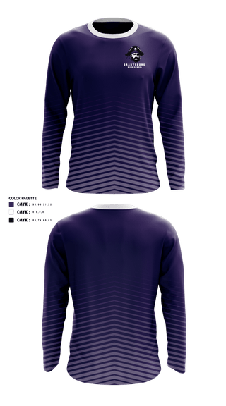 Long Sleeve Performance Shirt, Grantsburg High School Cross Country, Cross Country, Teamtime, Team time, sublimation, custom sports apparel, team uniforms, spirit wear, spiritwear, sports uniforms, custom shirts, team store, custom team store, fundraiser sports, apparel fundraiser