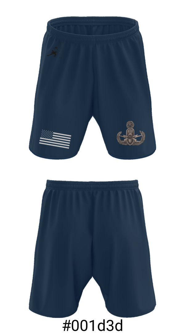 Athletic Shorts With Pockets, 18th EOD Det, Army, Teamtime, Team time, sublimation, custom sports apparel, team uniforms, spirit wear, spiritwear, sports uniforms, custom shirts, team store, custom team store, fundraiser sports, apparel fundraiser