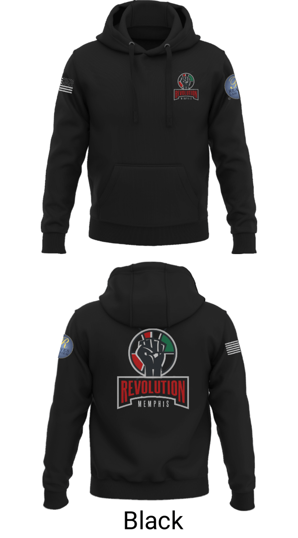 Hoodie, Reaves Revolution, Men's Basketball, Teamtime, Team time, sublimation, custom sports apparel, team uniforms, spirit wear, spiritwear, sports uniforms, custom shirts, team store, custom team store, fundraiser sports, apparel fundraiser