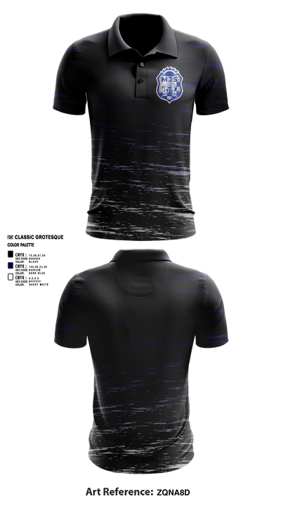 MJS property services inc. 89119815 Short Sleeve Performance Polo - 1