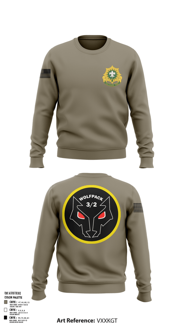 Crew Neck Sweatshirt, Fury TRP 3/2CR, Army, Teamtime, Team time, sublimation, custom sports apparel, team uniforms, spirit wear, spiritwear, sports uniforms, custom shirts, team store, custom team store, fundraiser sports, apparel fundraiser