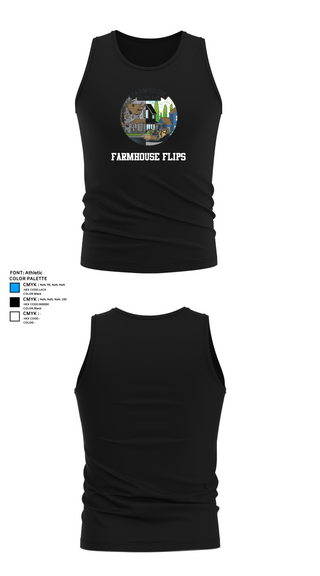 Tank Top, Farmhouse flips, , Teamtime, Team time, sublimation, custom sports apparel, team uniforms, spirit wear, spiritwear, sports uniforms, custom shirts, team store, custom team store, fundraiser sports, apparel fundraiser