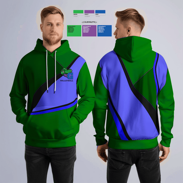 Hoodie, James N Gamble Montessori Junior High School Volleyball, Women's Volleyball, Teamtime, Team time, sublimation, custom sports apparel, team uniforms, spirit wear, spiritwear, sports uniforms, custom shirts, team store, custom team store, fundraiser sports, apparel fundraiser