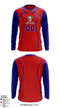 Blue Valley High School Volleyball 55453386 Long Sleeve Performance Shirt - 4