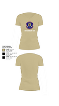 Detachment 035 78200386 Women's Short Sleeve V-neck Shirt - 84