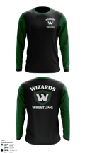 Illinois Kids Wrestling Federation 65505958 Long Sleeve Performance Shirt - 41