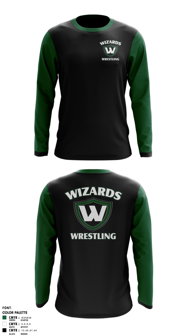 Long Sleeve Performance Shirt, Illinois Kids Wrestling Federation, Wrestling, Teamtime, Team time, sublimation, custom sports apparel, team uniforms, spirit wear, spiritwear, sports uniforms, custom shirts, team store, custom team store, fundraiser sports, apparel fundraiser