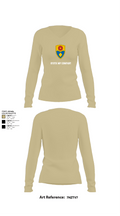 870th mp company 27373000 Women's Long Sleeve V-neck Shirt -1 82