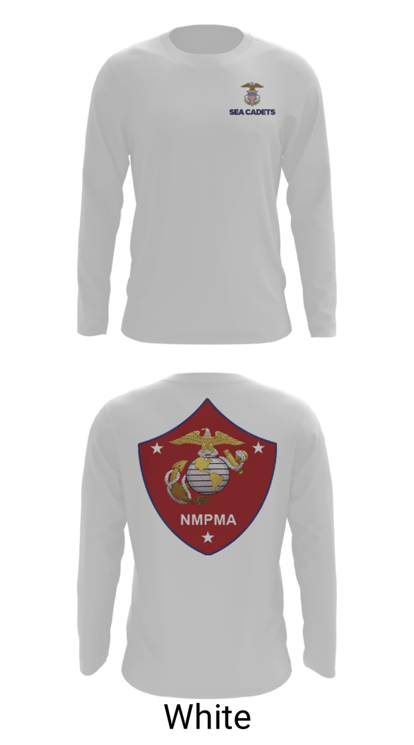Long Sleeve Performance Shirt, GySgt Samuel Grange Squadron, Navy, Teamtime, Team time, sublimation, custom sports apparel, team uniforms, spirit wear, spiritwear, sports uniforms, custom shirts, team store, custom team store, fundraiser sports, apparel fundraiser