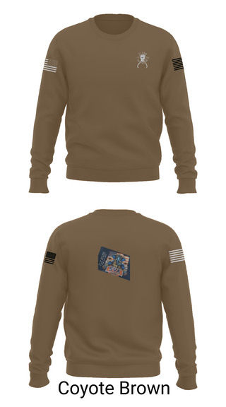 Crew Neck Sweatshirt, TITAN BN, Army, Teamtime, Team time, sublimation, custom sports apparel, team uniforms, spirit wear, spiritwear, sports uniforms, custom shirts, team store, custom team store, fundraiser sports, apparel fundraiser