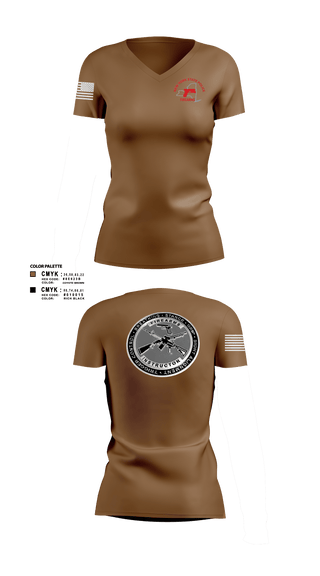 Women's Short Sleeve Vneck Shirt, Firearms and Tactics training, Police, Teamtime, Team time, sublimation, custom sports apparel, team uniforms, spirit wear, spiritwear, sports uniforms, custom shirts, team store, custom team store, fundraiser sports, apparel fundraiser