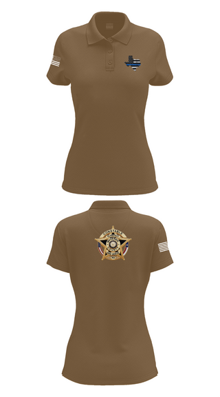 Womens Short Sleeve Performance Polo, Maverick County Constable PCT 4, , Teamtime, Team time, sublimation, custom sports apparel, team uniforms, spirit wear, spiritwear, sports uniforms, custom shirts, team store, custom team store, fundraiser sports, apparel fundraiser