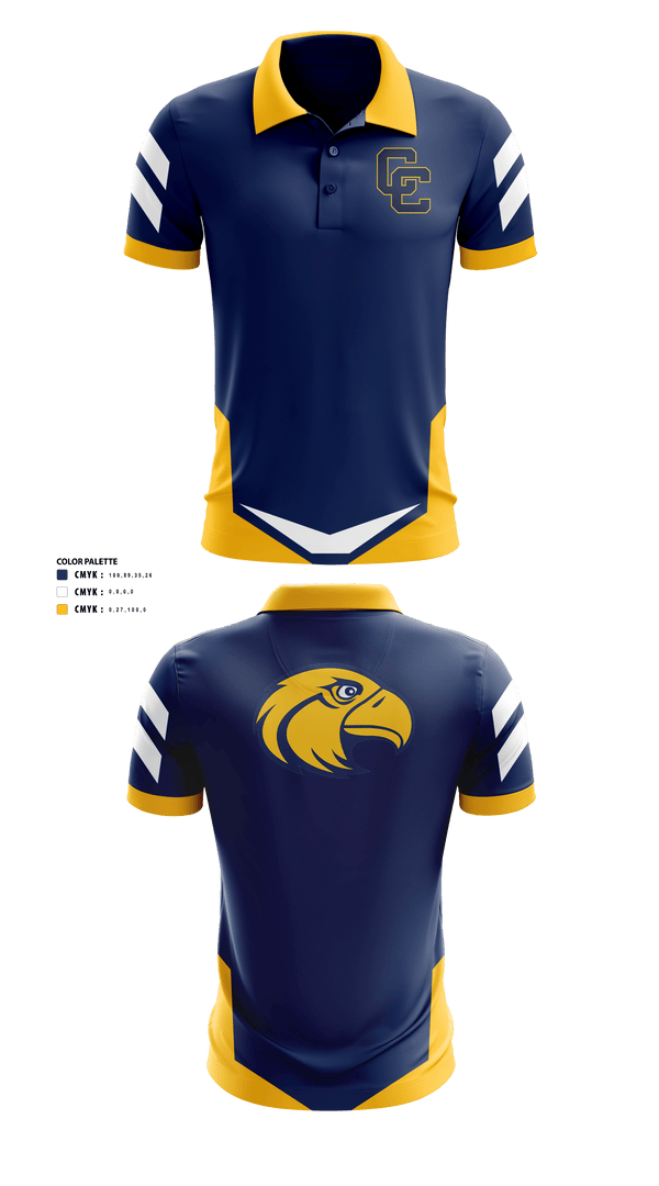 Short Sleeve Performance Polo, Columbia Central Senior High School Golf, Golf, Teamtime, Team time, sublimation, custom sports apparel, team uniforms, spirit wear, spiritwear, sports uniforms, custom shirts, team store, custom team store, fundraiser sports, apparel fundraiser