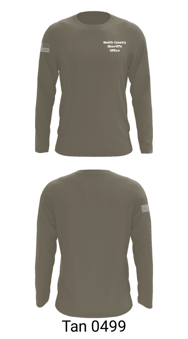 Long Sleeve Performance Shirt, Smith County Sheriff’s Office, Police, Teamtime, Team time, sublimation, custom sports apparel, team uniforms, spirit wear, spiritwear, sports uniforms, custom shirts, team store, custom team store, fundraiser sports, apparel fundraiser