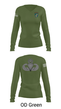 Charlie “Chaos” Company 47870658 Women's Long Sleeve V-neck Shirt - 57