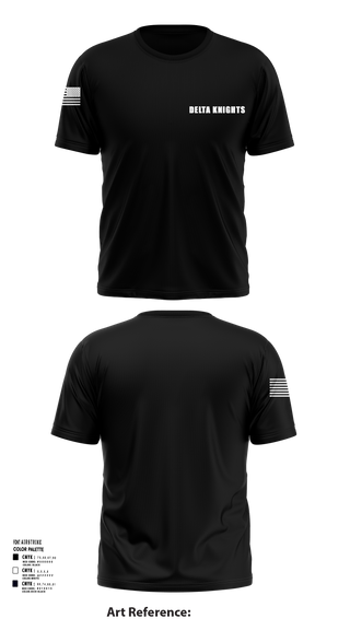 Short Sleeve Performance Shirt, Delta Knights, , Teamtime, Team time, sublimation, custom sports apparel, team uniforms, spirit wear, spiritwear, sports uniforms, custom shirts, team store, custom team store, fundraiser sports, apparel fundraiser