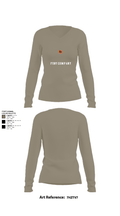 Fury company 68033597 Women's Long Sleeve V-neck Shirt - 62