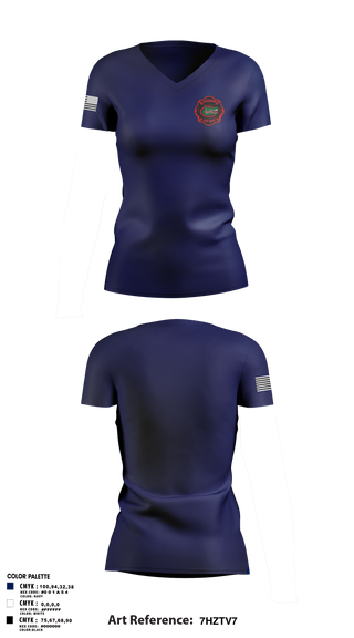 Womens Short Sleeve Vneck Shirt, Lakewood fire department, , Teamtime, Team time, sublimation, custom sports apparel, team uniforms, spirit wear, spiritwear, sports uniforms, custom shirts, team store, custom team store, fundraiser sports, apparel fundraiser