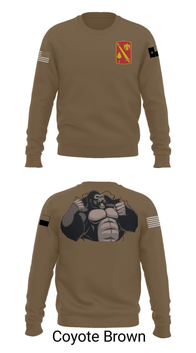 A Battery, 4-133 FAR-AMMO 67578556 Crew Neck Sweatshirt - 13
