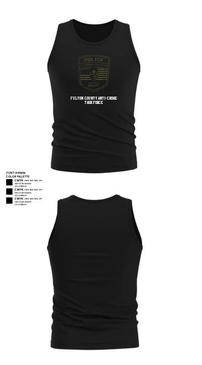 Fulton County Anti-Crime Task Force 27594594 Tank Top - 37