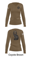 758th SMC 58080819 Women's Long Sleeve V-neck Shirt - 17