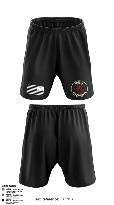 C Co Chupacabras Athletic Shorts With Pockets - 3