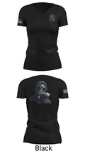 18 CES/CEX 15967119 Women's Short Sleeve V-neck Shirt - 28