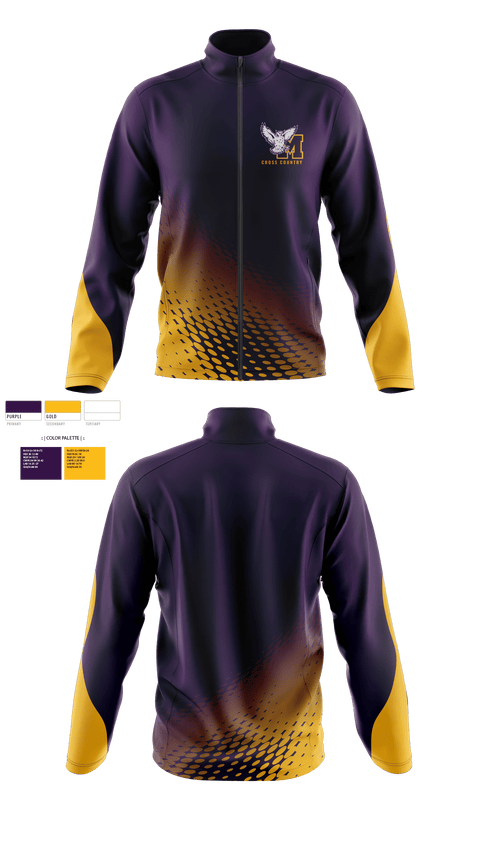 Fleece Jacket, Monticello High School Cross Country, Cross Country, Teamtime, Team time, sublimation, custom sports apparel, team uniforms, spirit wear, spiritwear, sports uniforms, custom shirts, team store, custom team store, fundraiser sports, apparel fundraiser