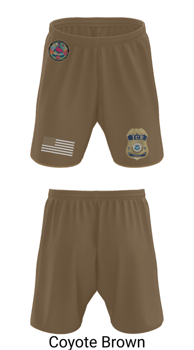 Criminal Apprehension Program 50109474 Athletic Shorts With Pockets - 9
