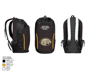 Gear Bag, Bethlehem Catholic School Softball, Softball, Teamtime, Team time, sublimation, custom sports apparel, team uniforms, spirit wear, spiritwear, sports uniforms, custom shirts, team store, custom team store, fundraiser sports, apparel fundraiser