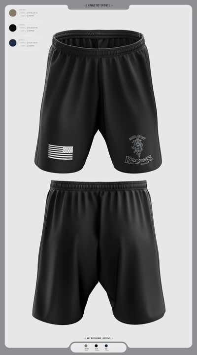3RD PLT95TH CBRN 57596353 Athletic Shorts With Pockets - 2