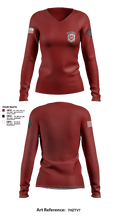 178th EN BN 53503962 Women's Long Sleeve V-neck Shirt - 4
